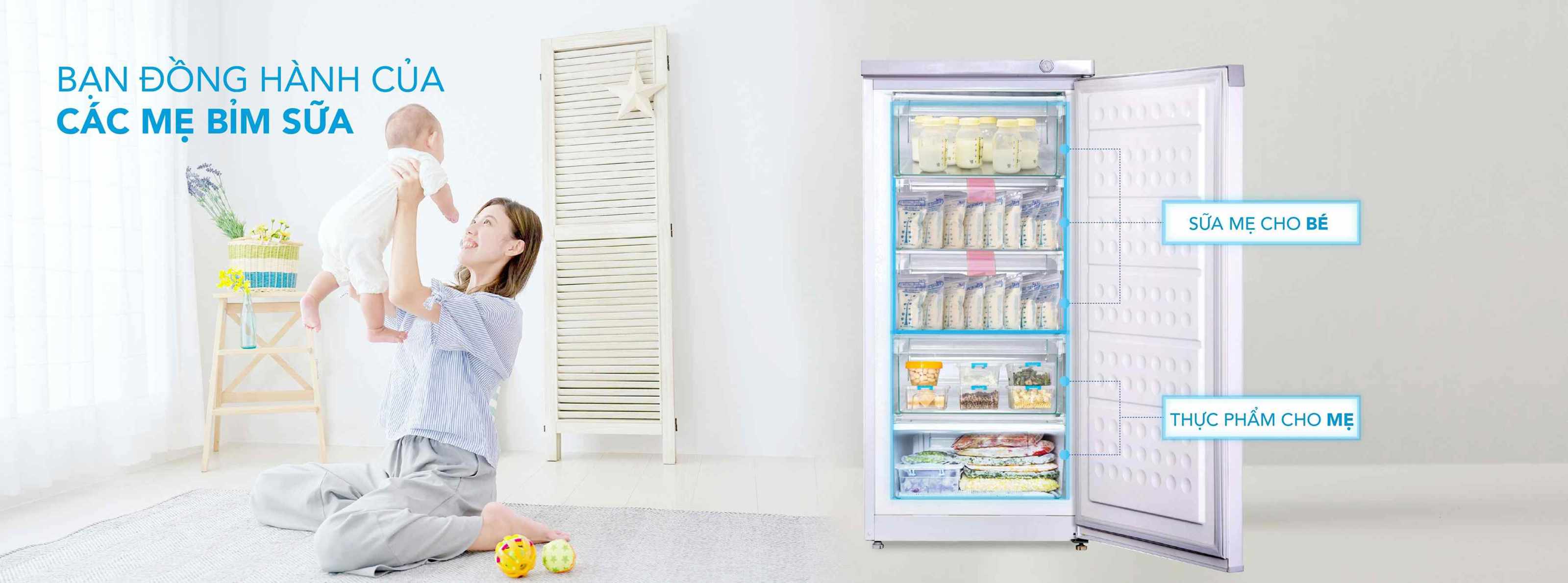 Tủ bảo quản Hòa Phát dạng đứng 147 lít HPF-UAH6147